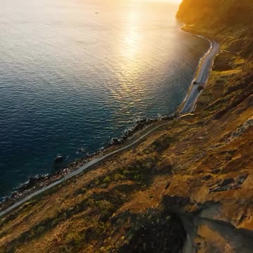 Sea mountain landscape shot with drone video 2025 skc.com 38