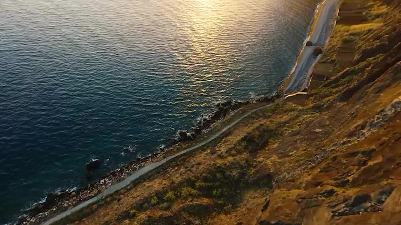 Sea mountain landscape shot with drone video 2025 skc.com 38