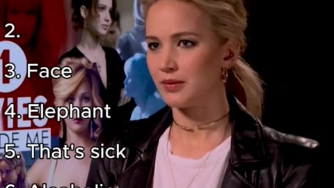 Jennifer Lawrence's Iconic moments