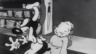 Dizzy Dishes - the first appearance of Betty Boop