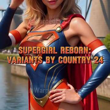 Supergirl Reborn_ Variants by Country 24 #shorts #supergirl #dcuniverse