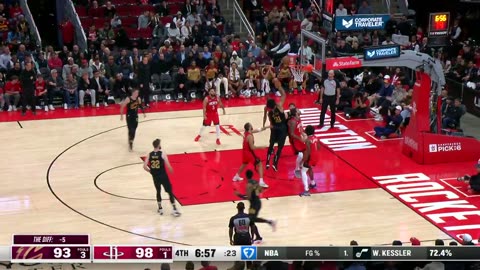 NBA - This Jarrett Allen floater was part of a 12-0 Cavs run 👀