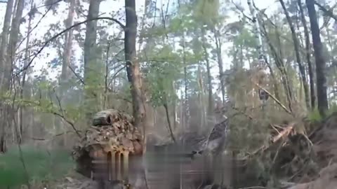 Russian Assault Troops Take Ukrainian Trenches