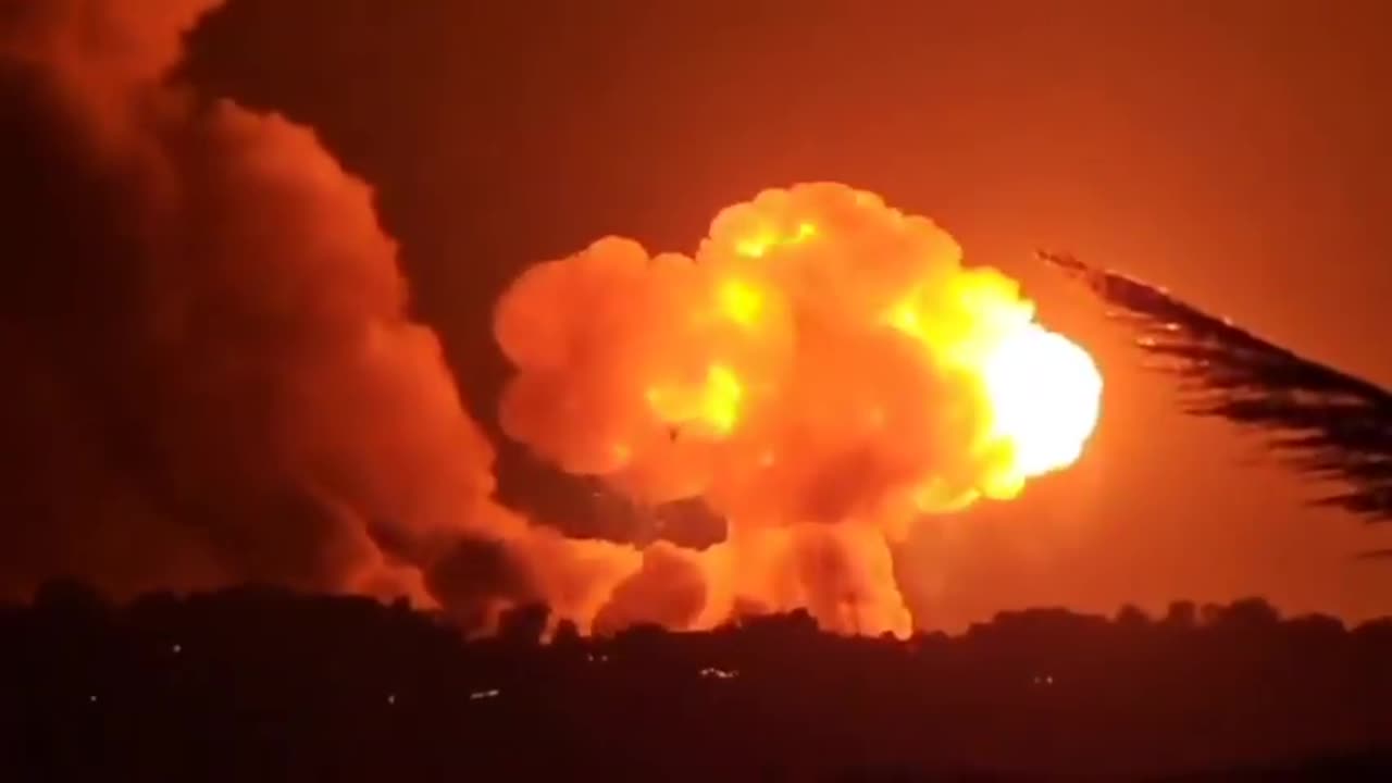 “The Israelis just can't go a single day without bombing things and killing people. Footage of Israeli airstrike in southern Lebanon an hour ago…“