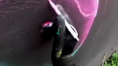 Spray Painting Art