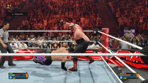 Vader VS Finn Balor Raw S 1 E 116