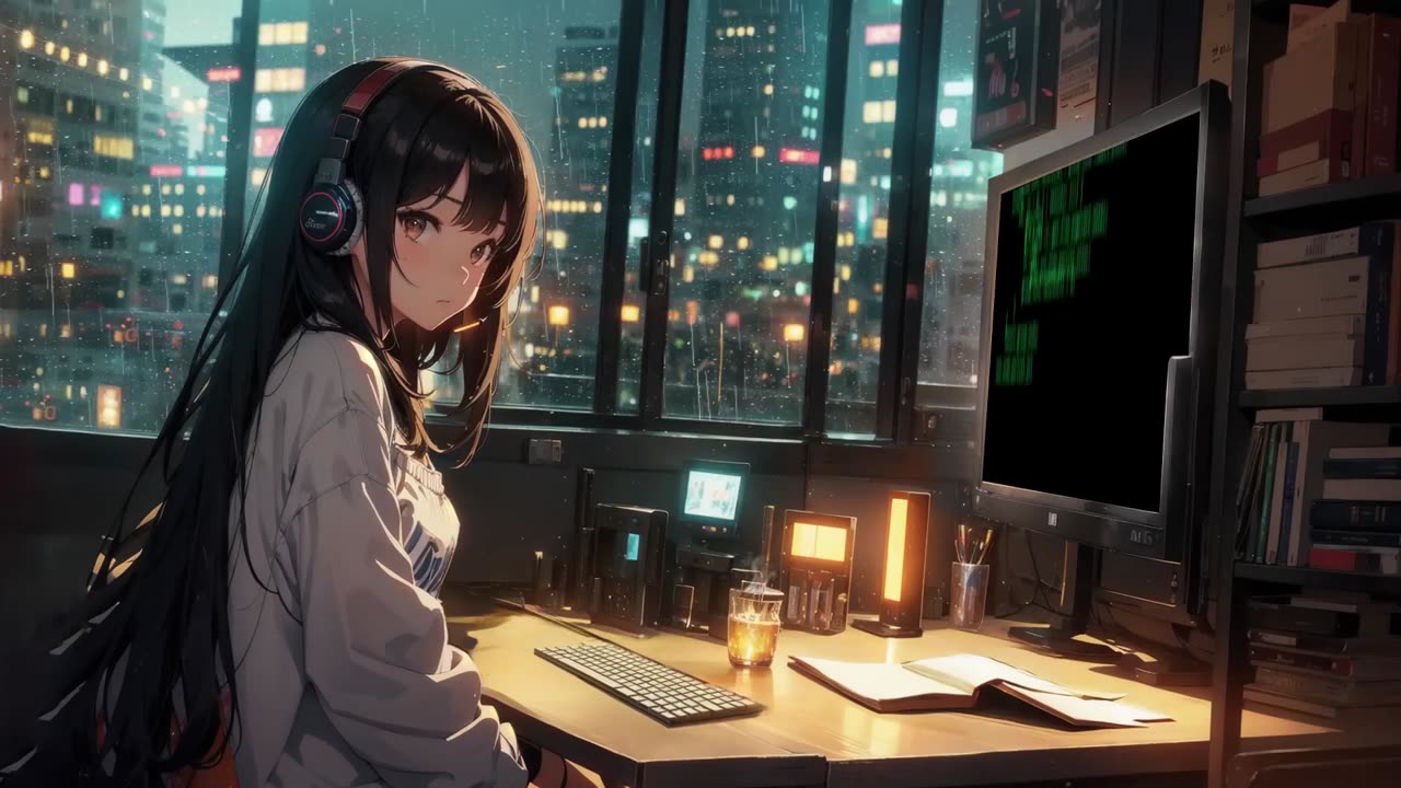 Rainy Coding Vibes 🎧 Lofi Coding Mix 2023 ~ Coding Lofi _ Study Music