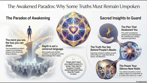 Why the Awakened Must Stay Silent