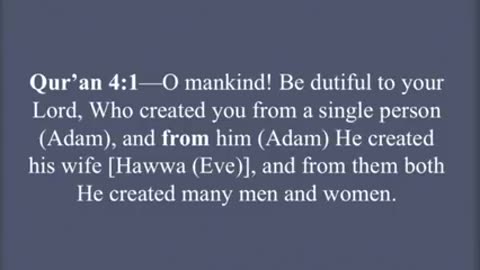 2 ABC's Islam Deception--Part Two Were Adam and Eve Created Equally from