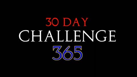 30 Day Challenge 31 Day 1