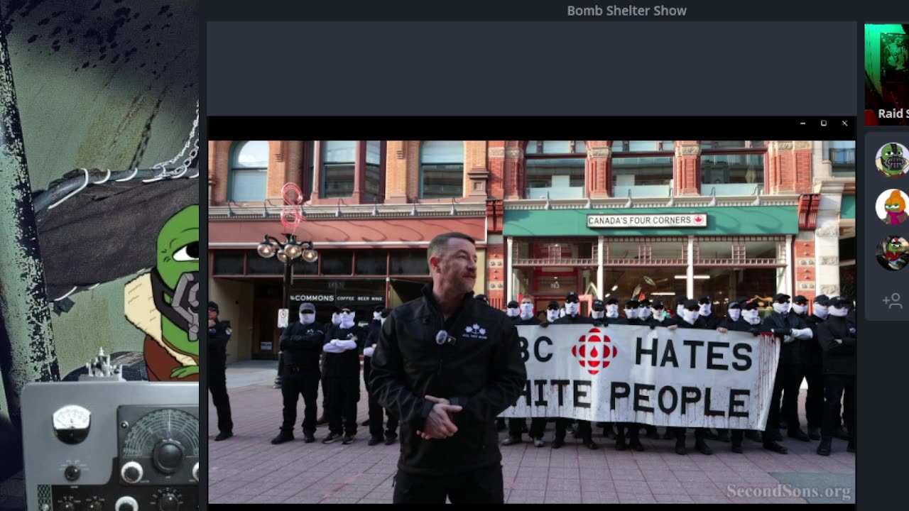 The Raid Bomb Shelter Show, Novemeber 2nd. 2025