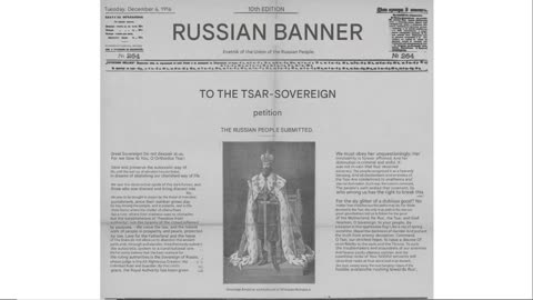 The Russian Banner Dec 1916 - Judeo Masonic conspiracy against Russia & Masonic Unification of Itay