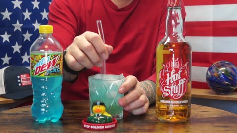 Joel Salinsky - Revel Stoke Hot Stuff Cinnamon Whiskey & Mtn Dew Infinite Swirl Pineapple Berry Soda