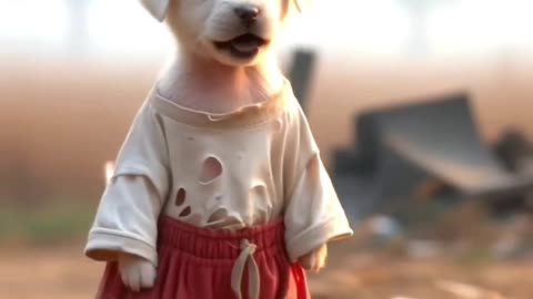 Dog saves a pregnant woman's life 😢