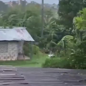 Rivers have burst, inundating roads and homes in Cuba after Hurricane Melissa struck the area.