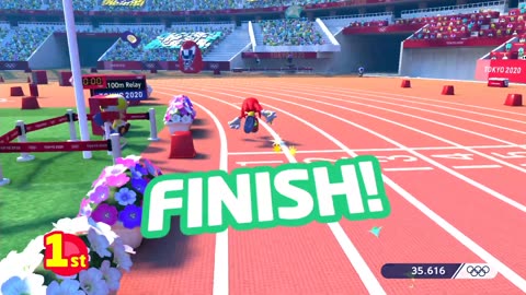 Only the Strongest Survive—Mario & Sonic’s Olympic Relay Battle!