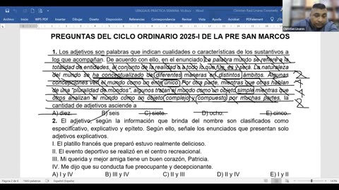 ADC SEMESTRAL PARALELO 2025 | Semana 10 | Lenguaje