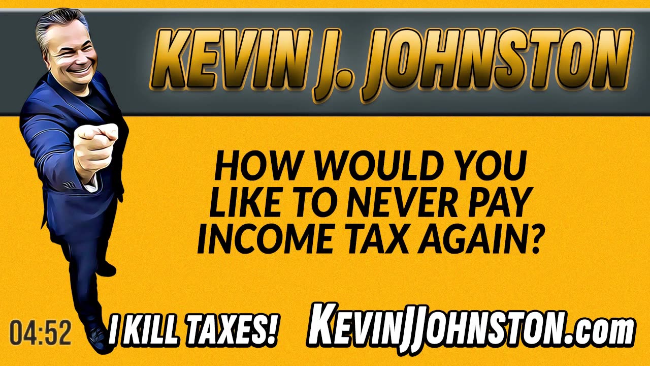 GST IS BULLSHIT - The Tax & Money Show Episode 89 with Kevin J. Johnston