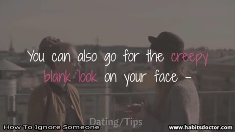 How To Ignore Someone