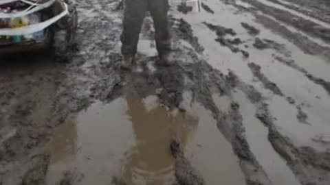 Russian Soldiers Impressed by Ground Supply Drone