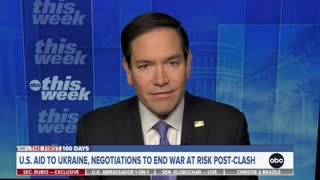 Marco Rubio Schools George Stephanopoulos on Ukraine, Putin, and Trump’s Peace Plan