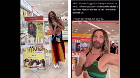 ULTA beauty lines hires a so called trans woman to promote beauty products