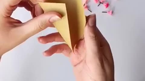 Incredible: DIY paper flower bouquet mini #handmade #diy #craft #gift #diyideas