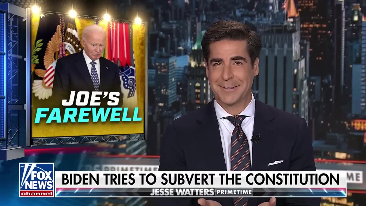 Biden is leaving office ‘totally dejected’ Watters