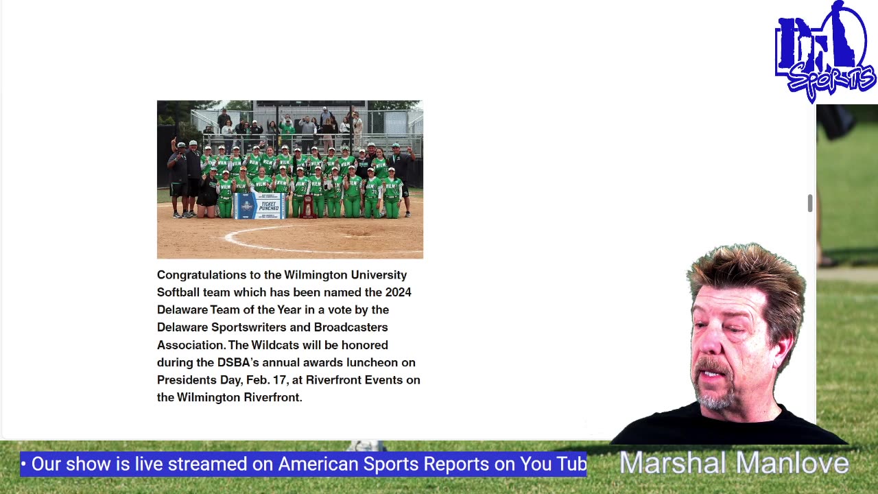 American Sports Reports - Delaware Edition - January 19, 2025