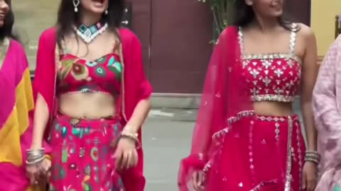 Trendy Pink Lehenga Choli for Navratri Look | Blooming Threads x Muzai
