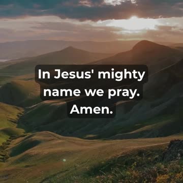 A Prayer for a Blessed Saturday.