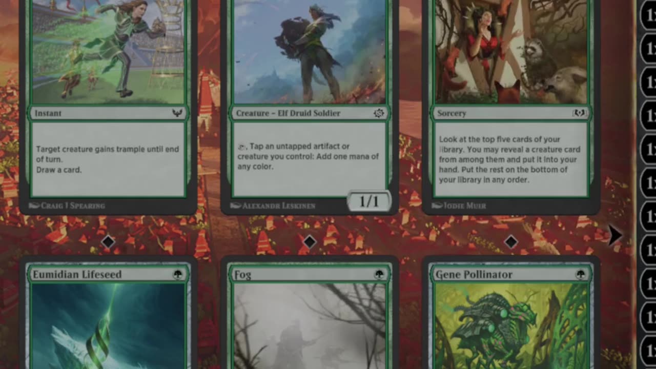 MTG Arena//BUDGET//MythWeaver Poq//MonoGreen//LandFall DeckList