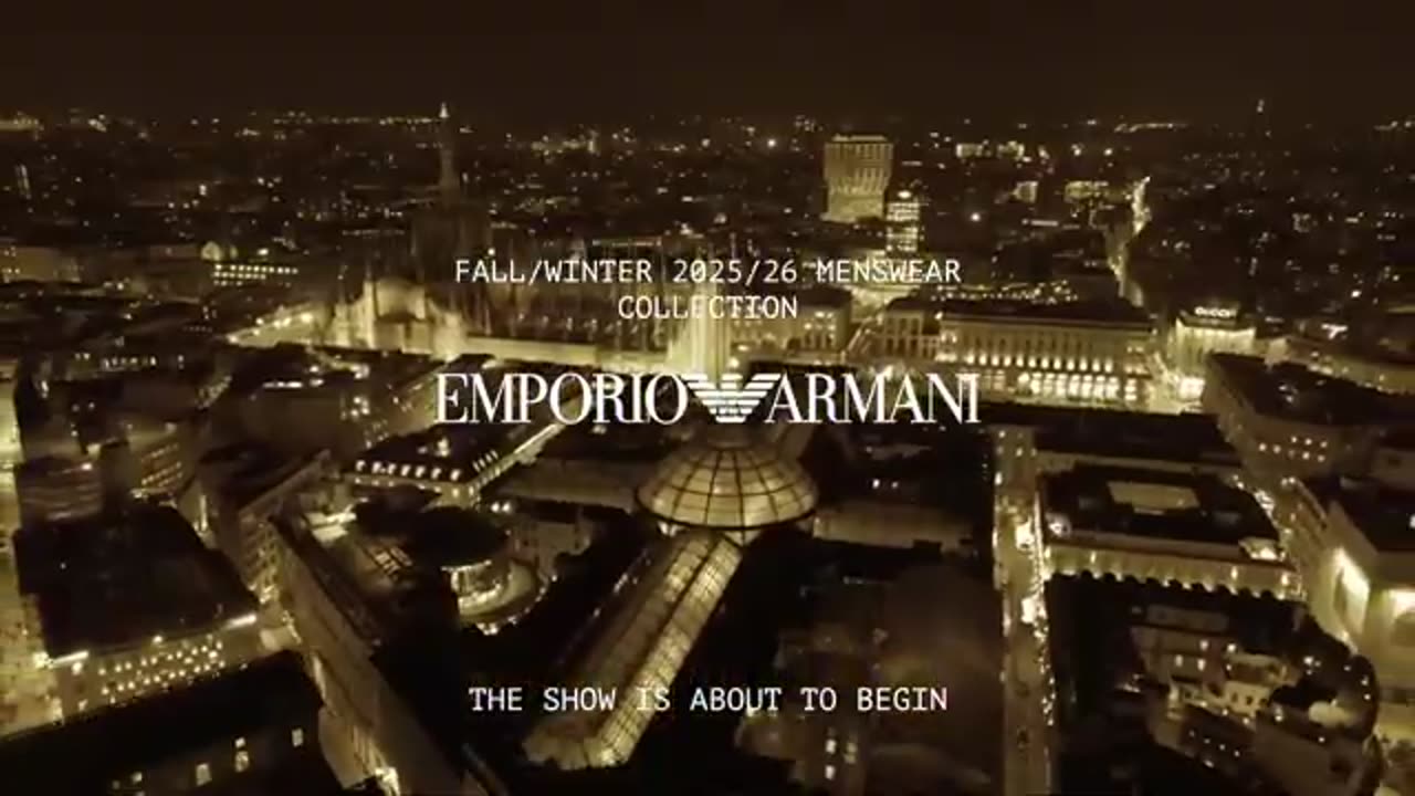 Emporio Armani Fall Winter 2025-2026 Men’s Fashion Show.