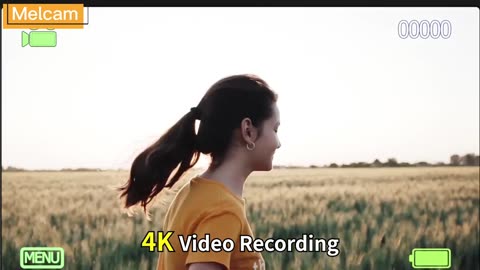 4K Compact Vlogging Camera: Autofocus, Anti-Shake, and 48MP Power!