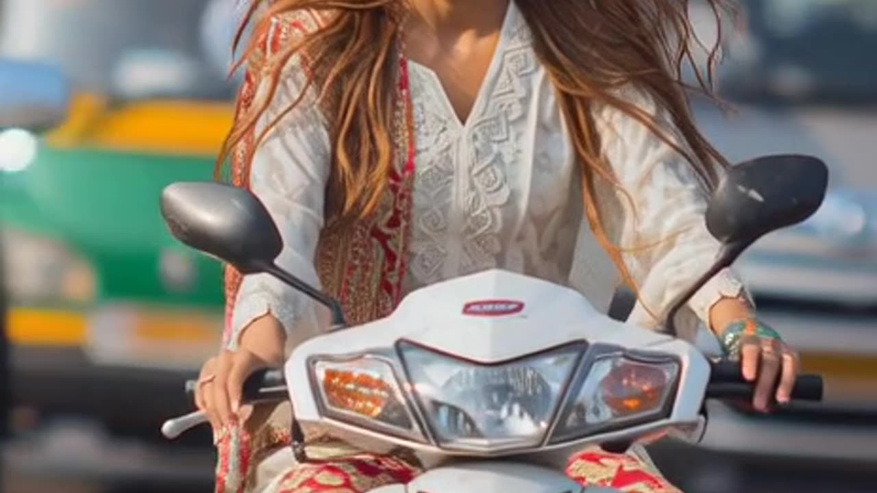 The video is made with AI, it may be artificial