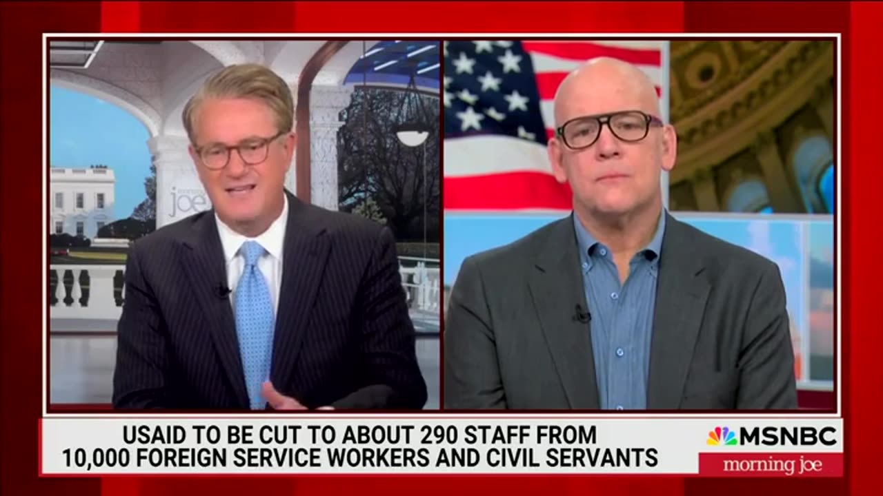 Scarborough Demands Dems 'Defend' USAID From Shutdown In Two-Minute Rant