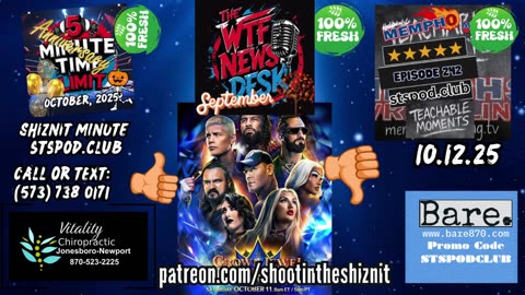 SHIZNIT MINUTE 10.12.25 - BT TALKS CROWN JEWEL!!