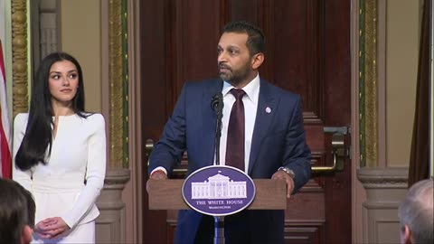 WATCH LIVE: Kash Patel sworn in as FBI director