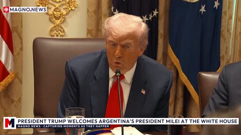 🇺🇸|🇦🇷 President Donald Trump Welcomes Argentina's President Javier Milei at The White House [LIVE]