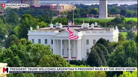 🇺🇸|🇦🇷 President Donald Trump Welcomes Argentina's President Javier Milei at The White House [LIVE]