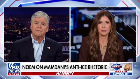 DHS Secretary Kristi Noem calls out the Left’s anti-ICE rhetoric and warns of the dangers