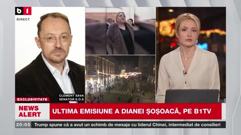 CLEMENT SAVA DESPRE MOTIVELE RETRAGERII DIANEI ȘOȘOACĂ_Știri B1TV_6 ian. 2025