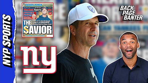 Will John Harbaugh be Giants' long-awaited savior? | Back Page Banter