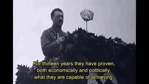 Adolf Hitler running for office in the early 1930's video clips