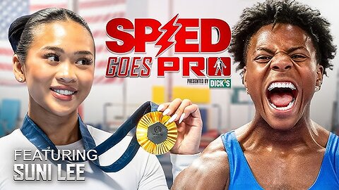 IShowSpeed challenges Olympic gold medalist Suni Lee in this episode of SPEED GOES PRO (Gymnastics)