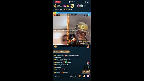 Earl and mocha tweaking before the night even start send Earl packin 👀