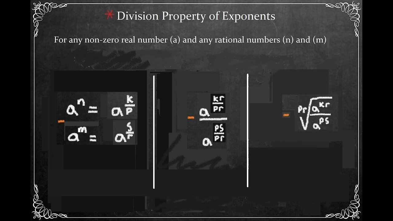 Inverse Function | Characteristics: EXTRA: Division Property for Rational Exponents...p7