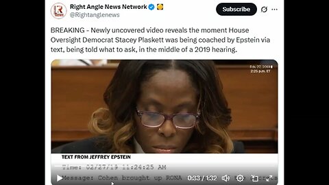Jeffery Epstein Coaches Rep. Stacy Plasket During Cohen Hearing Via Texts!