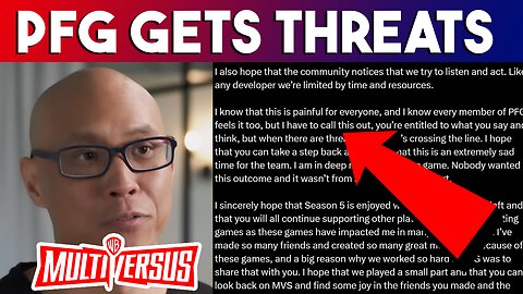 MultiVersus Head Dev Tony Huynh Responds To Outrage Behind The Game Shutting Down!!!