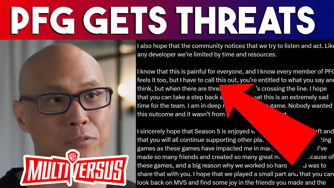 MultiVersus Head Dev Tony Huynh Responds To Outrage Behind The Game Shutting Down!!!